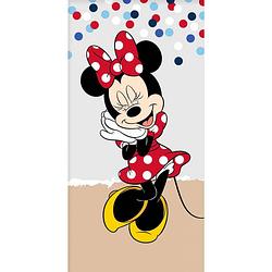 Foto van Disney minnie mouse strandlaken sweet -70 x 140 cm - katoen