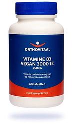 Foto van Orthovitaal vitamine d3 3000 ie tabletten