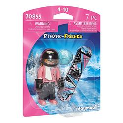 Foto van Playmobil playmo-friends - snowboardster (70855)