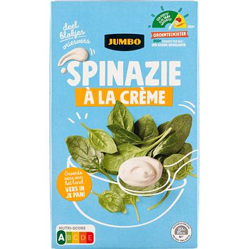 Foto van Jumbo spinazie a la creme 450g