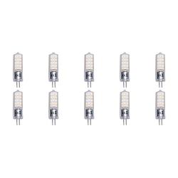 Foto van Led lamp 10 pack - aigi - g4 fitting - 3.6w - helder/koud wit 6500k vervangt 35w