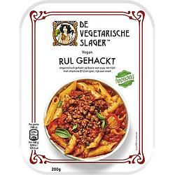 Foto van De vegetarische slager rul gehackt vegan 200g bij jumbo