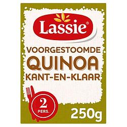 Foto van Lassie voorgestoomde quinoa kant & klaar 250 gram bij jumbo
