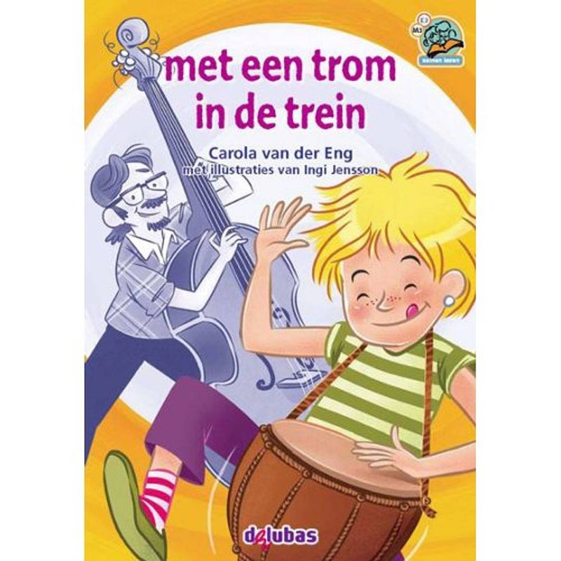 Foto van Met een trom in de trein - samenleesboeken