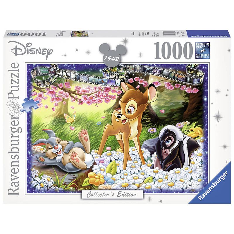 Foto van Ravensburger puzzel disney bambi - 1000 stukjes