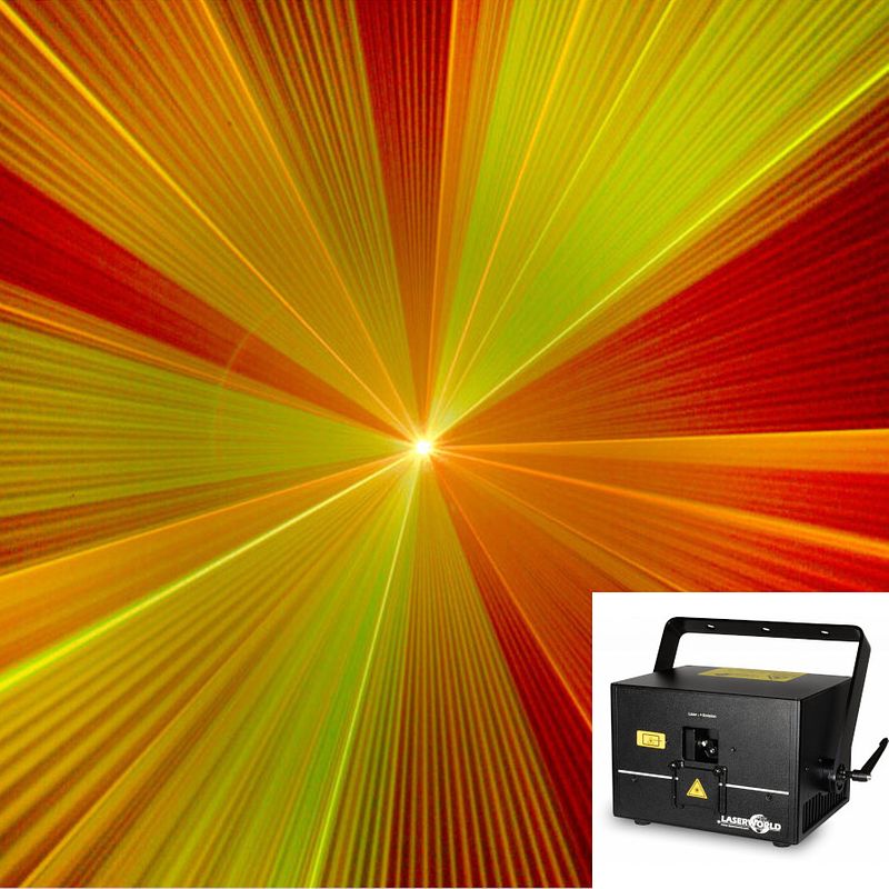 Foto van Laserworld ds-2000rgb mk3 laser