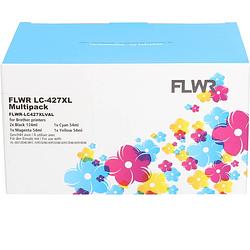 Foto van Flwr brother lc-427xl zwart en kleur cartridge