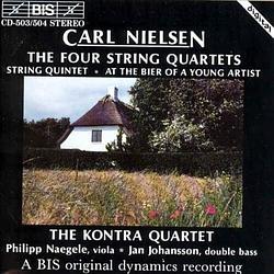 Foto van Nielsen: string quartet in g minor (1888) - cd (7318595035042)