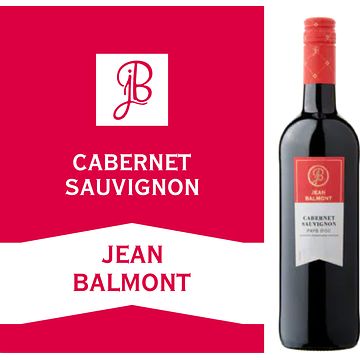 Foto van Jean balmont cabernet sauvignon 6 x 750ml bij jumbo