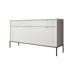 Foto van Meubella dressoir navil - wit - 154 cm