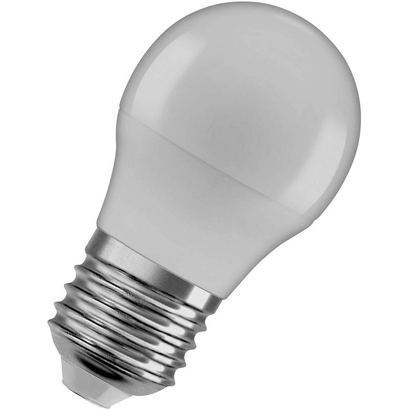 Foto van Osram 4058075431034 led-lamp energielabel f (a - g) e27 peer 4.9 w = 40 w warmwit (ø x l) 45 mm x 82 mm 1 stuk(s)