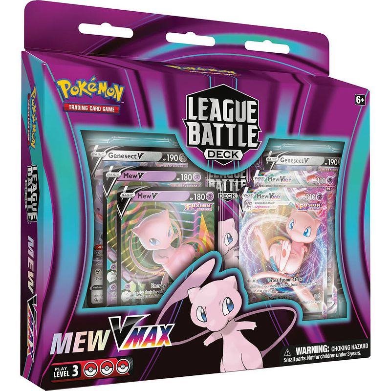 Foto van Pokémon tcg league battle deck mew vmax