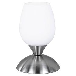 Foto van Moderne tafellamp cup - metaal - grijs