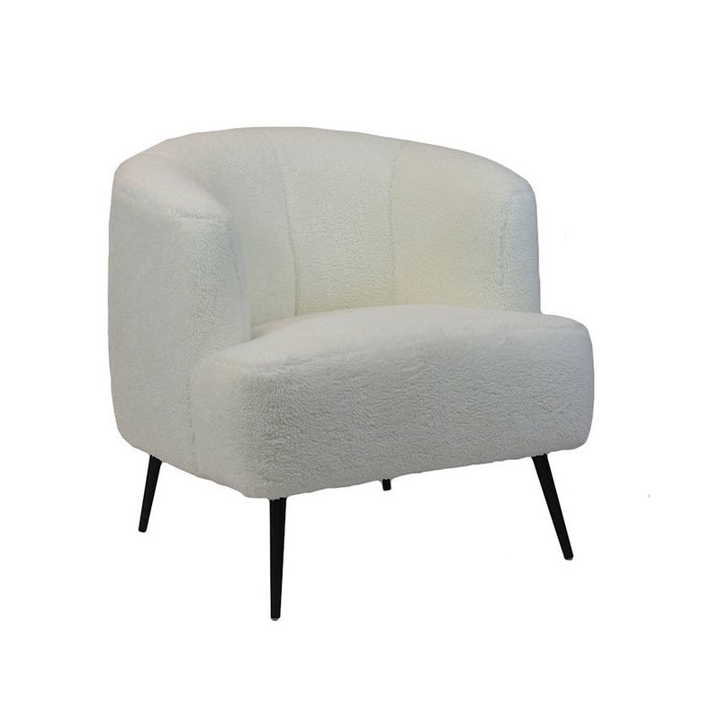 Foto van Bronx71 teddy fauteuil billy wit.