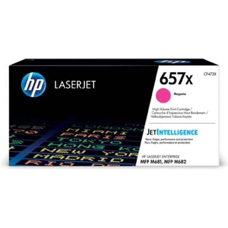 Foto van Hp toner 657x magenta, 23.000 pagina's - oem: cf473x