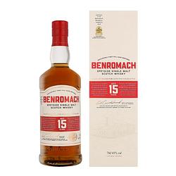 Foto van Benromach speyside 15 years 70cl whisky + giftbox