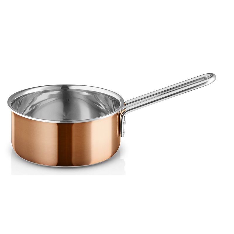 Foto van Copper steelpan - ø 16 cm - 1.5 liter - eva trio