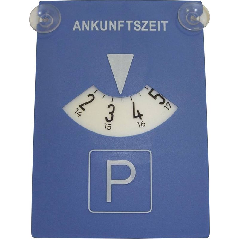 Foto van Hp autozubehör 19940 parkeerschijf 11 cm x 15 cm met zuignap