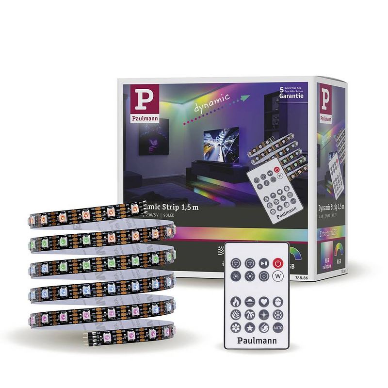 Foto van Paulmann 78886 led-strip basisset 1.5 m rgb