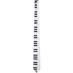 Foto van Pianotoetsen stropdas voor volwassenen - verkleedstropdassen