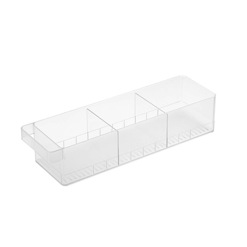 Foto van Yamazaki fridge organizer w/ dividers - tower - white