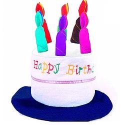 Foto van Rubie's hoed verjaardagstaart unisex