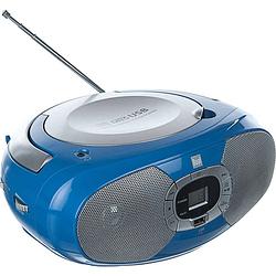 Foto van Dual p 390 radio/cd-speler vhf (fm), am cd, usb blauw