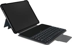 Foto van Gecko apple ipad air (2022/2020) toetsenbordhoes qwerty zwart