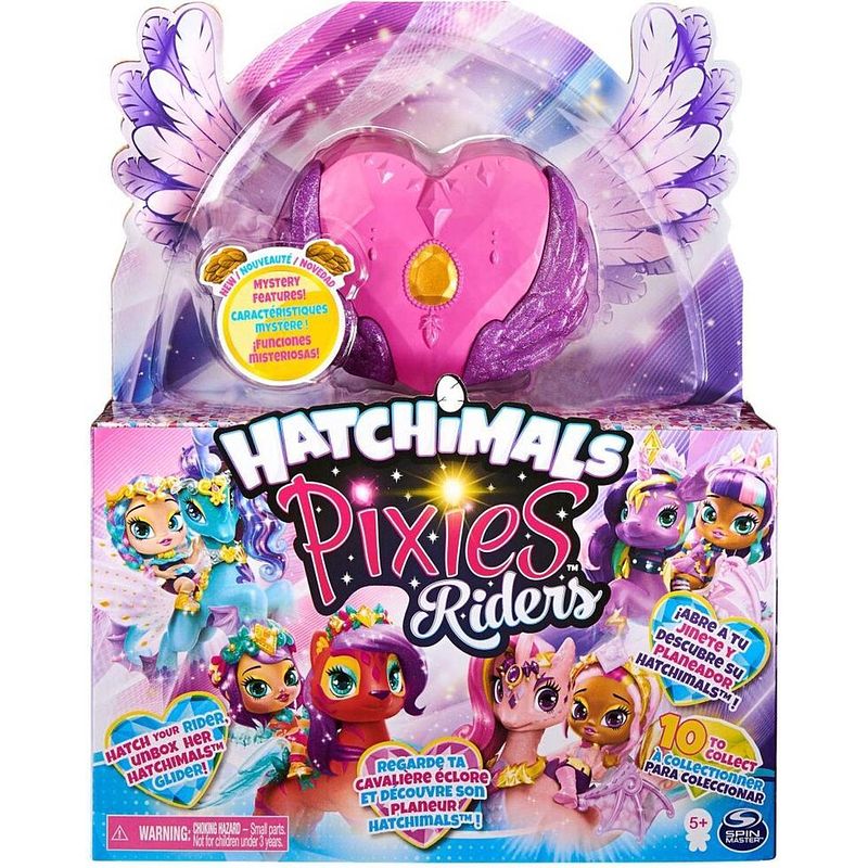 Foto van Spin master hatchimals pixies - pixies riders draggle