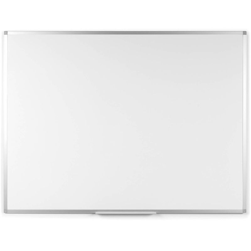 Foto van Supplies4u whiteboard - 90x60 cm - aluminium frame - gelakt staal