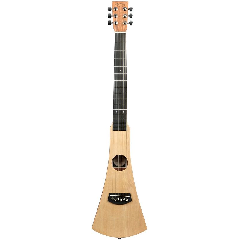 Foto van Martin guitars gbpc-l backpacker steel string linkshandige akoestische reisgitaar met gigbag