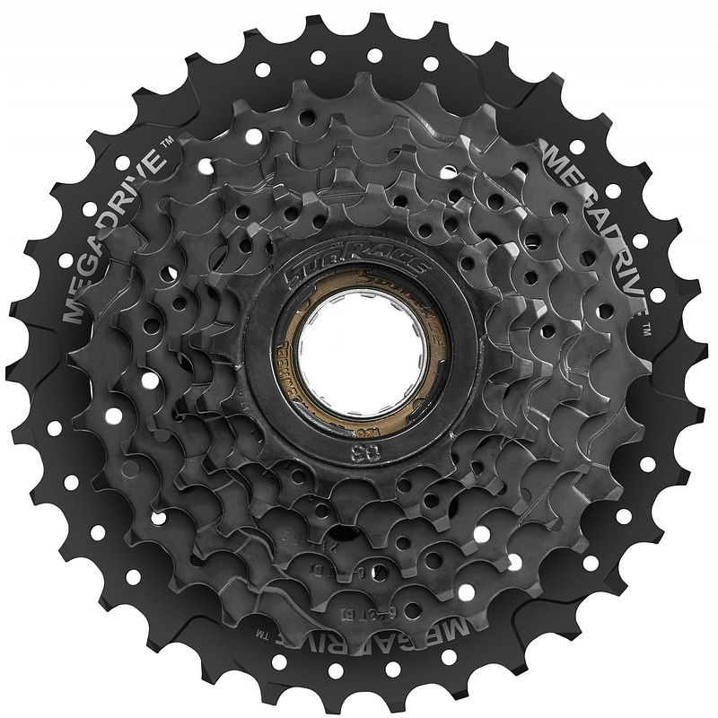 Foto van Freewheel 7 speed sunrace mfm300 14-34t - zwart