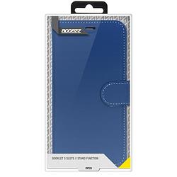 Foto van Accezz wallet case voor apple iphone 14 pro max telefoonhoesje blauw