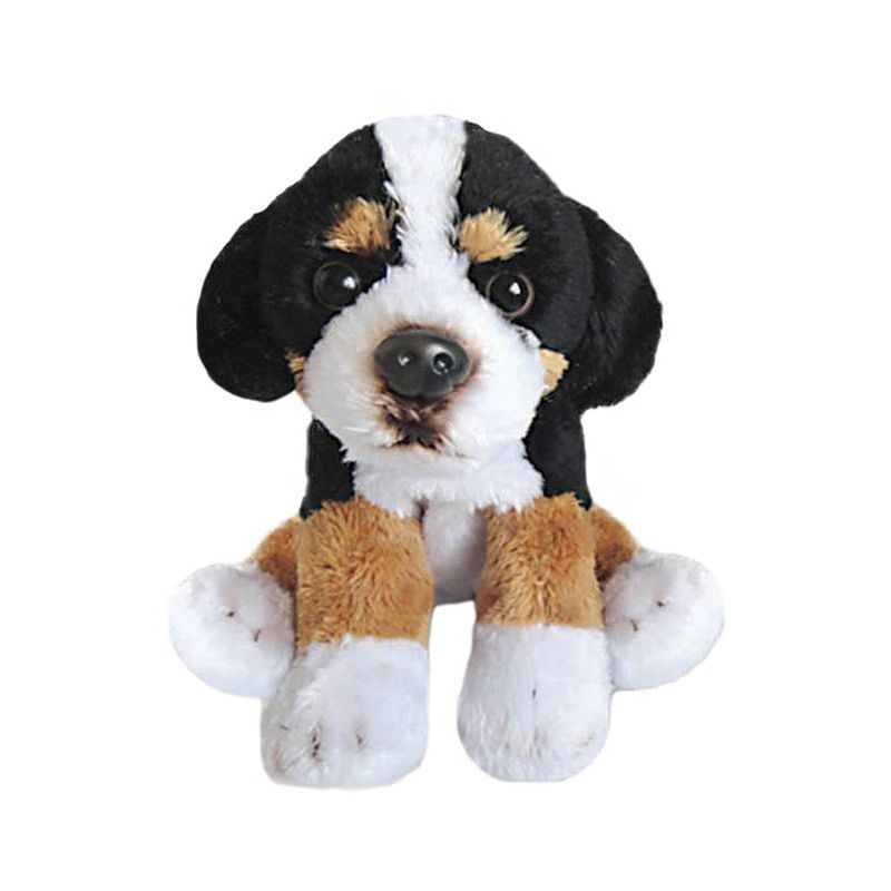 Foto van Pluche knuffel dieren berner sennen hond 13 cm - knuffel huisdieren