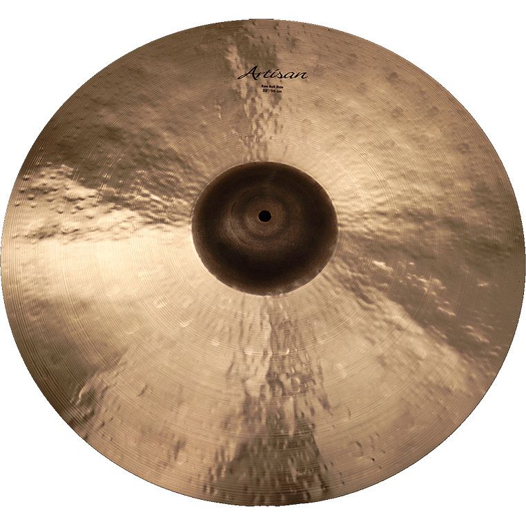 Foto van Sabian artisan 40th anniversary raw bell ride 22 inch ride bekken