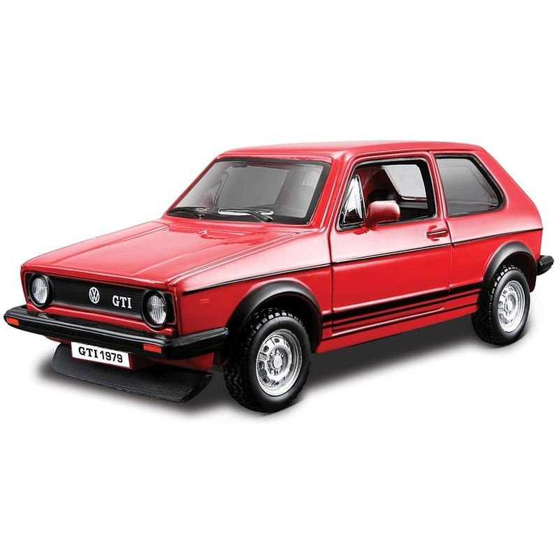 Foto van Modelauto volkswagen golf mk1 gti 1:32 - speelgoed auto schaalmodel