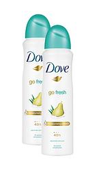 Foto van Dove go fresh pear & aloë vera deodorant spray duo