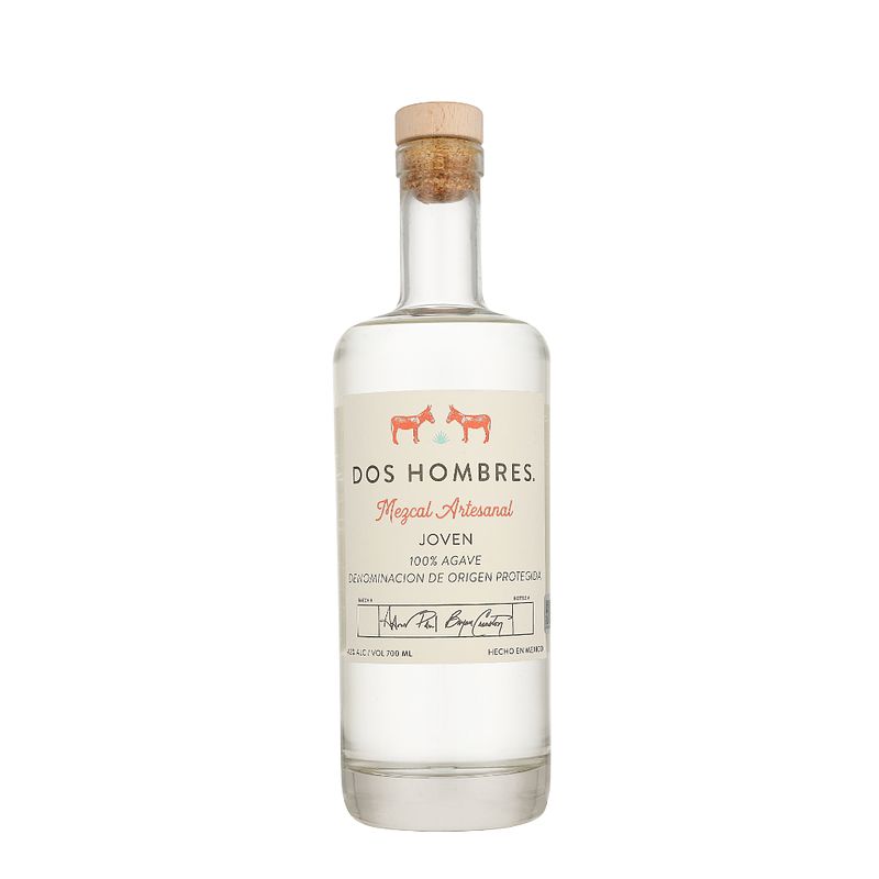 Foto van Dos hombres mezcal joven 0.7 liter