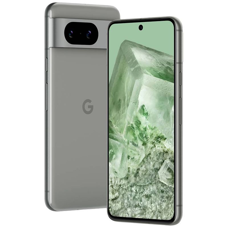 Foto van Google pixel 8 5g smartphone 128 gb 15.7 cm (6.2 inch) hazelnootbruin android 14 dual-sim