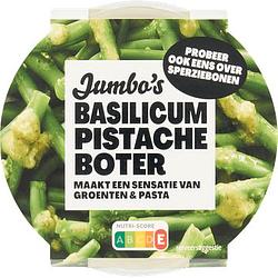 Foto van Jumbo'ss basilicum pistache boter 75 g