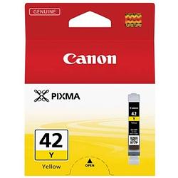Foto van Canon inktcartridge cli-42y geel, 13 ml - oem: 6387b001