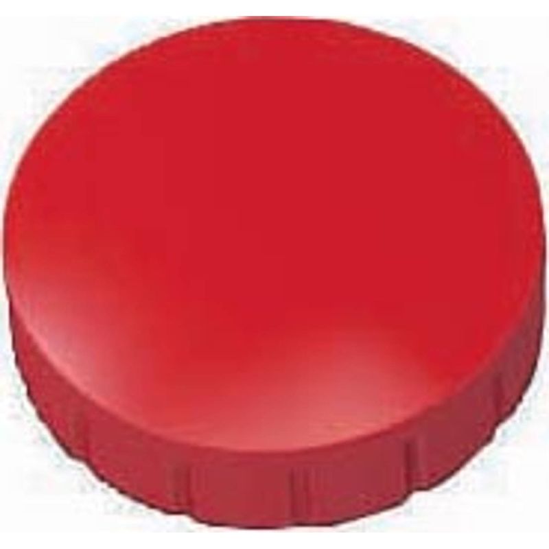 Foto van Maul magneet solid 24mm trekkracht 600gr doos 10 rood 24 stuks