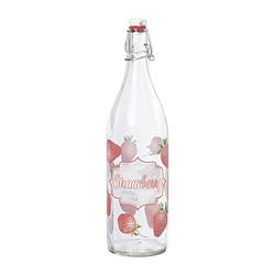 Foto van Waterfles aardbei - 1 liter