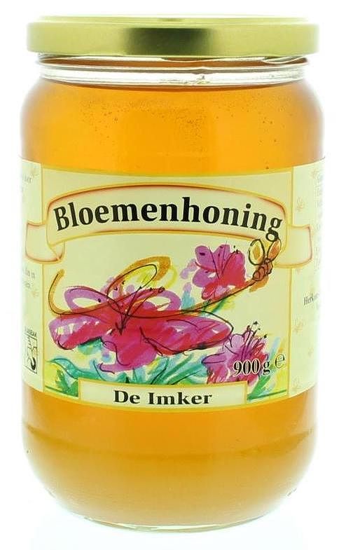 Foto van Imker bloemenhoning vloeibaar