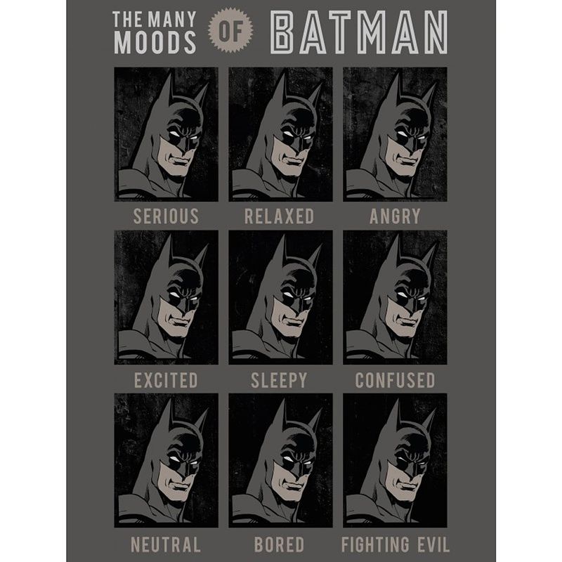 Foto van Batman fleece deken mood - 130 x 170 cm - polyester