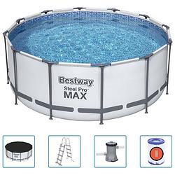 Foto van Bestway steel pro max zwembadset rond 366x122 cm