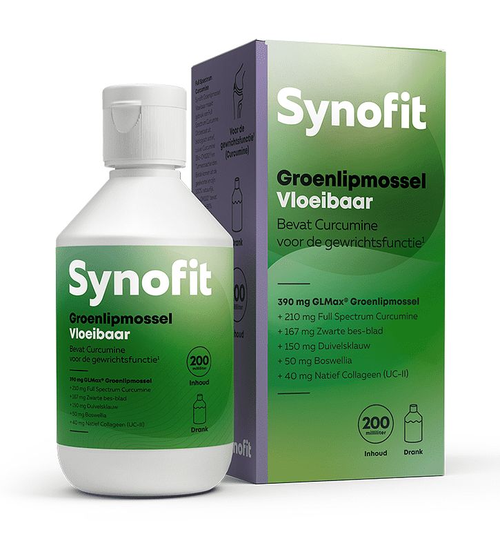 Foto van Synofit groenlipmossel vloeibaar