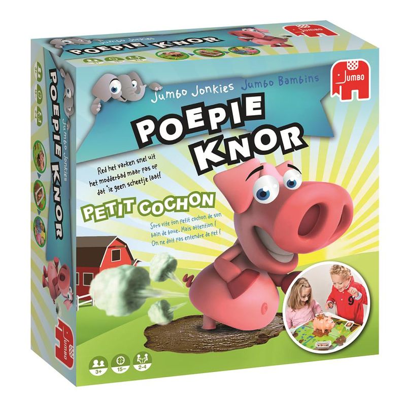 Foto van Jumbo poepie knor gezelschapsspel