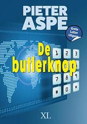 Foto van De butlerknop - grote letter uitgave - pieter aspe - hardcover (9789046314616)