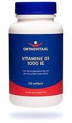 Foto van Orthovitaal vitamine d3 1000 ie softgels